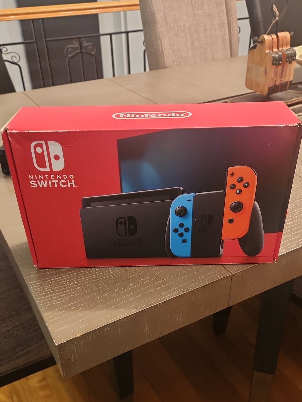 Nintendo Switch Console with Blue and Red Joy-Con + 2 Games And Accesories